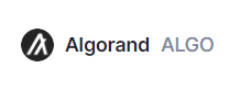 Algorand  ALGO